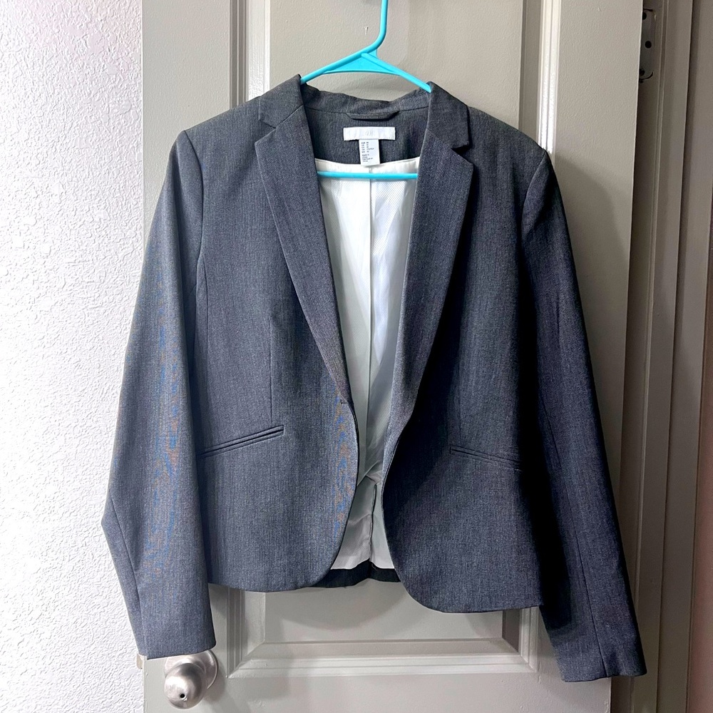 Gray Blazer